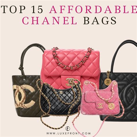 cheapest things to buy from chanel|most affordable chanel bag.